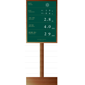 종합안내도(자석식)